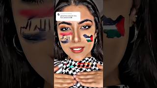 Palestinian song 🇵🇸Dammi Falastini by Mohammed Assaftiktok compilation challenge [upl. by Suoivatnod]