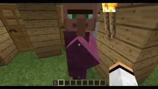 TUTO  De comment se faire spawn des zombies villageois a comment faire un village près de chez soit [upl. by Jegger272]