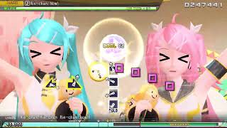 9750 RinChan Now  Hard ModeHatsune Miku Project DIVA Mega Mix PC HD [upl. by Teik]