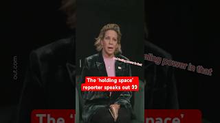 The ‘holding space’ reporter speaks out 👀 [upl. by Niffirg]