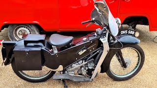 1959 velocette le mk2 200cc walk round and ride [upl. by Luisa710]