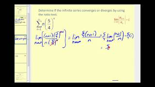 The Ratio Test [upl. by Newfeld]