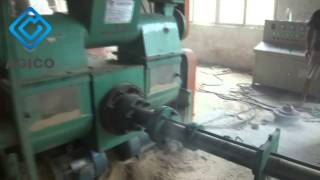 Biomass Briquette Maker 70mm Briquette Machine [upl. by Preston]