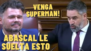 ABASCAL se MOFA de RUFIAN y le VUELVE a llamar SUPERMAN en su CARA 🤣 [upl. by Muhcan682]