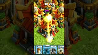 Power PAKKA Attack Town Hall  clashofclans cocattacks games [upl. by Benedix505]