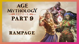 Age of Mythology Retold  Titan Campaign Gameplay Walkthrough Part 9  Rampage [upl. by Erdda]