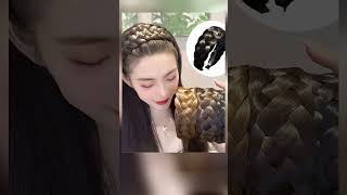 Luxury Wide Wig headbands Fishbone Braids Hairband👩‍🦰 factions womensstyle womensclothing [upl. by Paucker]