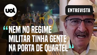 Concentração na porta de quartéis é erro inadmissível nem no regime militar tinha diz Aldo Rebelo [upl. by Nylrehc]