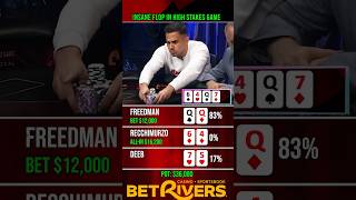 Huge Collision in High Stakes Poker Hand [upl. by Olenka]