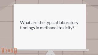 What are laboratory findings in methanol toxicity [upl. by Naasar]