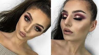 Rose Gold Prom Makeup Tutorial  Shelby Triglia [upl. by Lowell680]