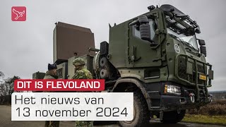 Dit is Flevoland van woensdag 13 november 2024  Omroep Flevoland [upl. by Micky]