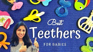 Best Teethers for Babies 2020  Teether and teething tips and tricks [upl. by Yancey]