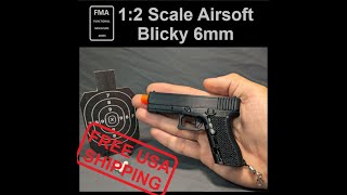 FMA Blicky 6mm 12 Scale Airsoft Fully Functional [upl. by Zailer408]