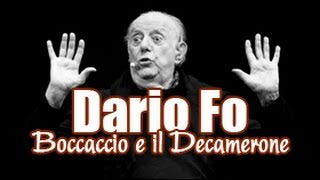 3  Dario Fo Giovanni Boccaccio e il Decamerone [upl. by Bria]