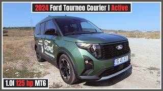 New Ford Tourneo Courier 2024 Active Review Interior amp Exterior Details [upl. by Dorlisa]