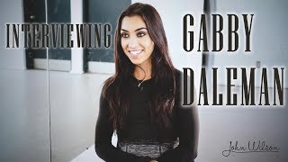 GABRIELLE DALEMAN EXCLUSIVE INTERVIEW by John Wilson Blades [upl. by Yentruoc]