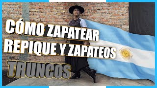 CÓMO hacer el REPIQUE TRUNCO ✅ Zapateos BÁSICOS de FOLKLORE  LO QUE NADIE TE DIJO SOBRE ZAPATEAR 😱 [upl. by Aihtyc]