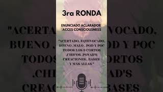 ENUNCIADO ACLARADOR ACCES CONSCIOUNESS RONDA 3 2024 [upl. by Ynneg]