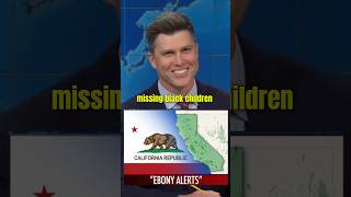 “MISSING BLACK CHILDREN”WATCH TILL END COLIN JOST WEEKEND UPDATE 😂😱👀shorts saturdaynightlivejokes [upl. by Ainahpets559]