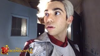 Haunted Set Tour with Cameron Boyce  Descendants 2 [upl. by Silrak]