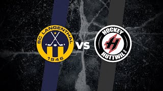 MyHockey League  SC Langenthal vs Hockey Huttwil [upl. by Anyd]