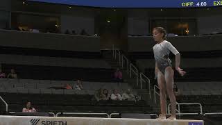 Isabella Anzola  Balance Beam  2023 Xfinity US Championships  Junior Women Day 1 [upl. by Nonnairb]