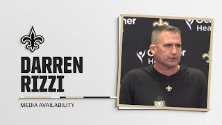 Darren Rizzi on taking over as interim head coach  New Orleans Saints [upl. by Muhcon799]