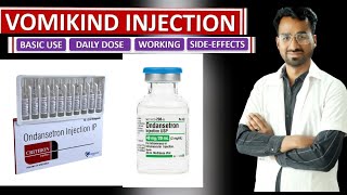 VOMIKIND INJECTION ONDENSETRON USES IN HINDI URDU [upl. by Dara127]