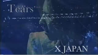 Tears XJAPAN 英和訳付き [upl. by Ttcos675]