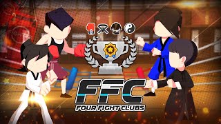 FFC  Four Fight Clubs  Gameplay Android  iOS [upl. by Sueaddaht]