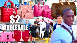 World cheapest bags wholesale market in China  Easy Trade Africa [upl. by Aronid]