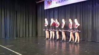 10 Jahre Tanzfestival Kerpen Stadtgarde Fidele Hürther Fidele Mädchen 2016 [upl. by Hanae]