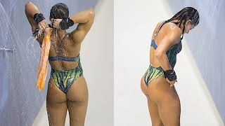 Ingrid Oliveira  Hottest Diver at 2016 Olympics [upl. by Kendell310]