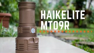 Haikelite MT09R Flashlight review [upl. by Asit]