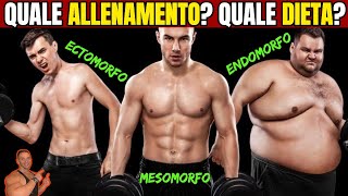 ti hanno mentito ECTOMORFO ENDOMORFO e MESOMORFO  Quale DIETA e quale ALLENAMENTO [upl. by Yvan50]