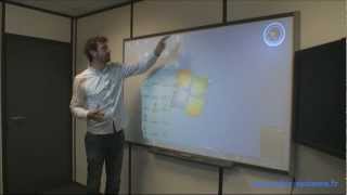 Prise en main dun tableau interactif SMART Board [upl. by Anit]