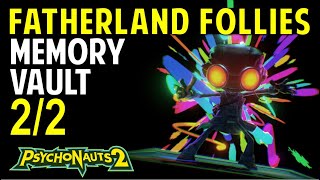 Fatherland Follies All Memory Vault Locations  Psychonauts 2 Collectibles Guide [upl. by Aivatnuhs173]