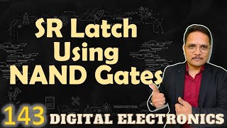 SR Latch using NAND Gates Basics Circuit Working and Truth Table [upl. by Nerra]