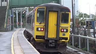 Radyr train station train going to Coryton [upl. by Natsuj]