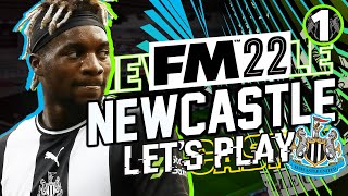 FM22 Newcastle United  Episode 1 £200M TO SPEND  Football Manager 2022 Lets Play [upl. by Ringo791]