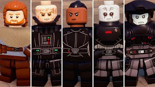 All ObiWan Kenobi DLC Characters in LEGO Star Wars The Skywalker Saga Galactic Edition [upl. by Anhoj]