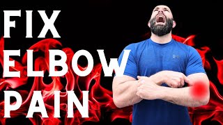 FIX ELBOW PAIN Bicep Tendonitis [upl. by Mccully]