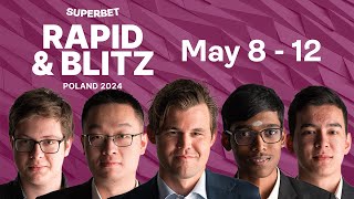 Superbet Rapid amp Blitz Poland 2024 Day 3  GrandChessTour [upl. by Javler778]