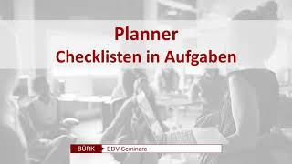 Microsoft Planner Checklisten in Aufgaben erstellen [upl. by Hege]