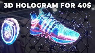 3D Hologram Projector from Aliexpress  Unboxing and Testing Led Fan for 40 [upl. by Ursulina]