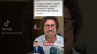 Sciopero treni e aerei totale fallimento di Salvini [upl. by Andrei]