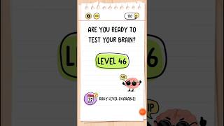 BRAIN TEST LEVEL 46 puzzle einstein [upl. by Centonze]