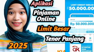 Aplikasi Pinjaman Online Limit Besar Tenor Panjang Legal OJK [upl. by Kone]