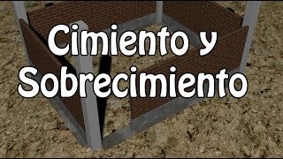 Cimiento y Sobrecimiento [upl. by Aisena]